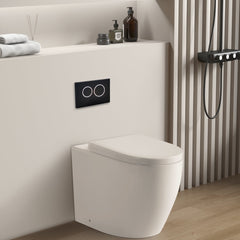 KDK Veda Back to Wall Package - Tornado Flush - Black or white