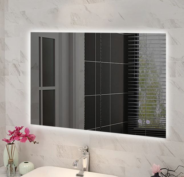 Rectangular Range Back Lit Sharp Edge - 600x750mm, 900x750mm and 1200x800mm