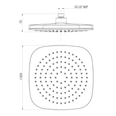 Nuage Shower Head