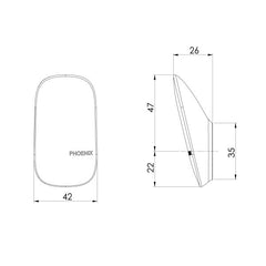 Nuage Robe Hook