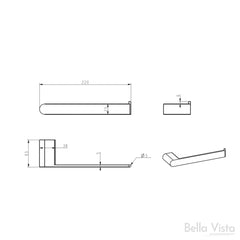 Lantra Hand Towel Holder