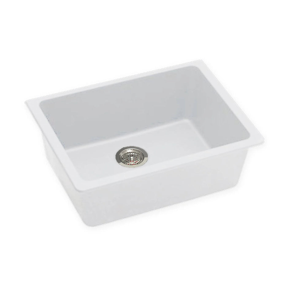 Granite Quartz Stone Undermount Kitchen Sink Single Bowl OX6347.KS