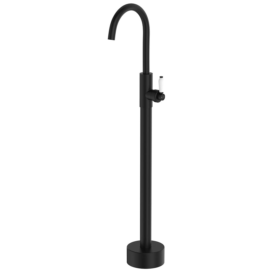 Lillian Floor Mounted Basin/Bath Mixer