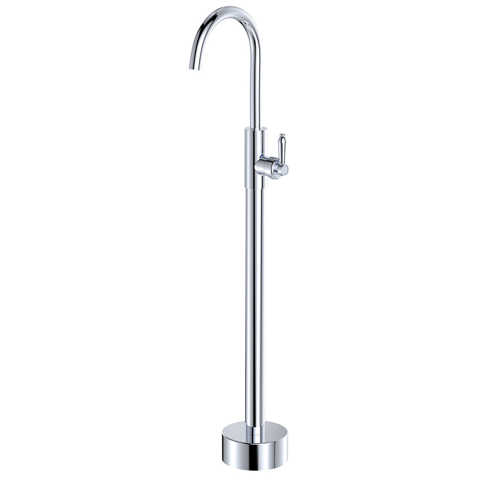Lillian Floor Mounted Basin/Bath Mixer