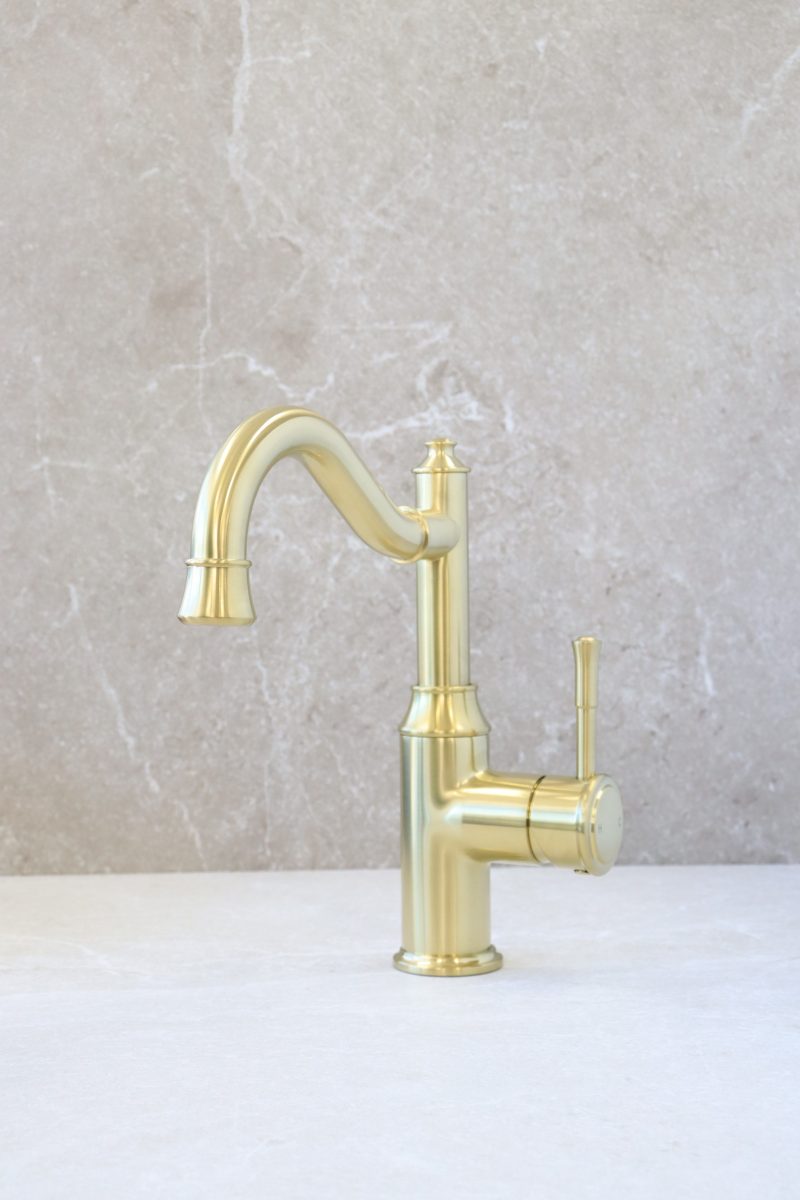 Montpellier Shepherd’s Crook High Rise Basin Mixer