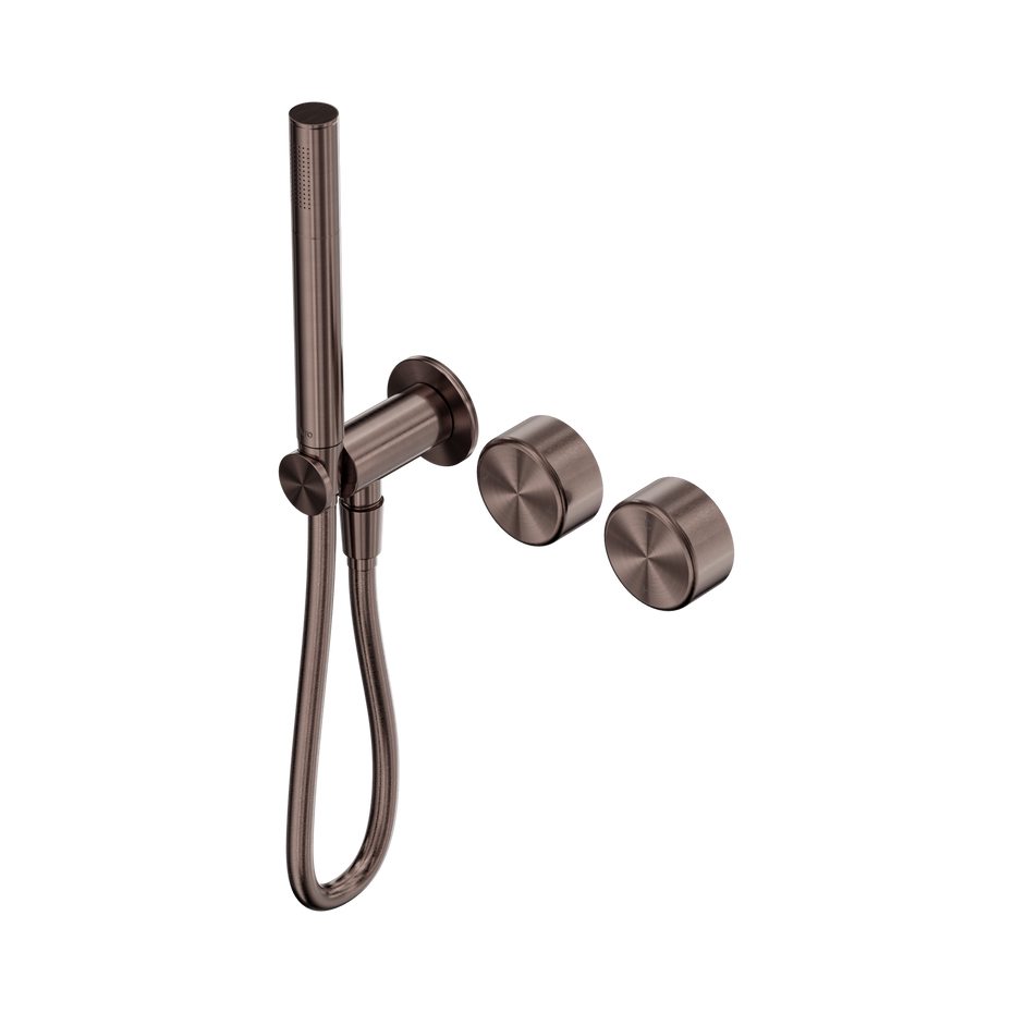 Serenity Progressive Shower System With Metal Handle And Slim Shower