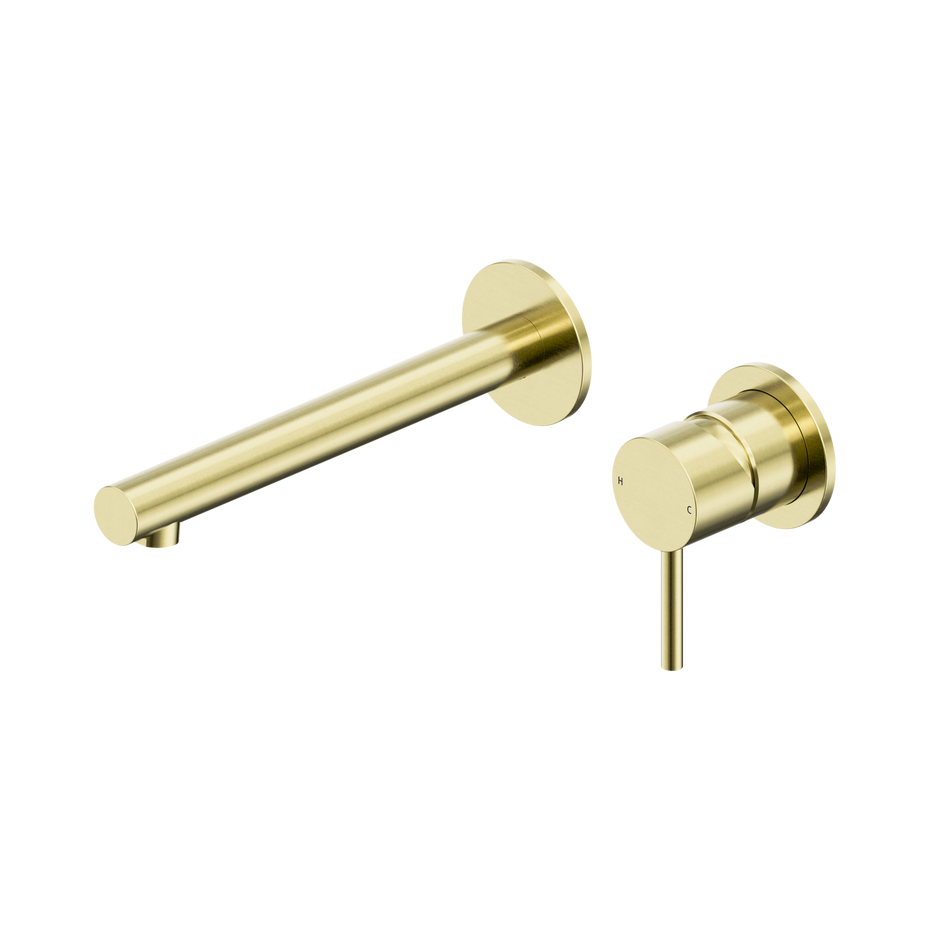 Dolce II Wall Basin/Bath Mixer Separate Back Plate