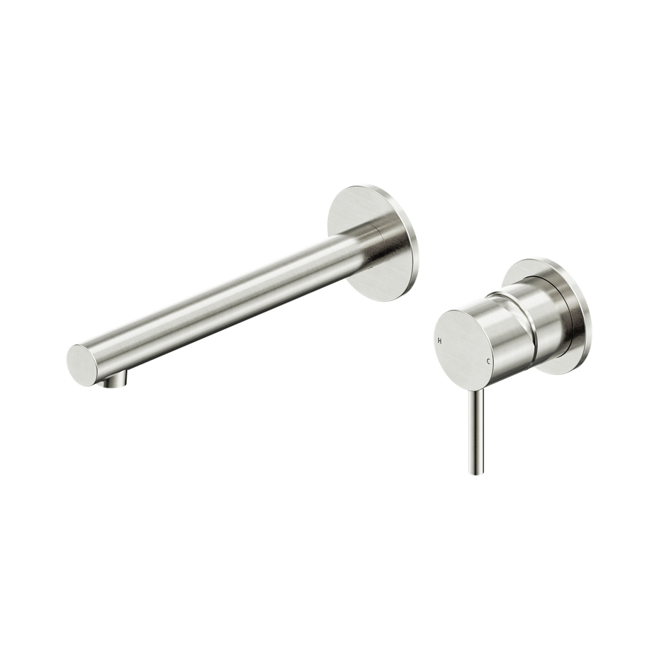 Dolce II Wall Basin/Bath Mixer Separate Back Plate