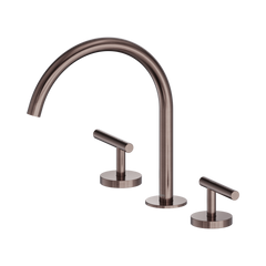 Mecca Lever Bath/Kitchen Set Arc Spout