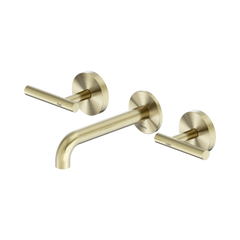 Mecca Lever Wall Basin/Bath Set 160mm Spout