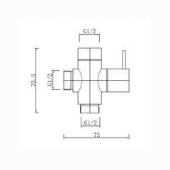 TSI Bidet divertor