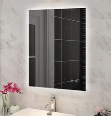 Rectangular Range Back Lit Sharp Edge - 600x750mm, 900x750mm and 1200x800mm