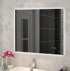 Rectangular Range Back Lit Sharp Edge - 600x750mm, 900x750mm and 1200x800mm