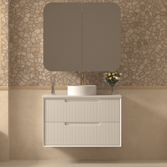 Fluted Vanity