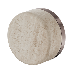 Serenity Progressive Shower Mixer With Rome Travertine Handle