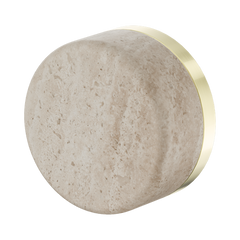 Serenity Progressive Shower Mixer With Rome Travertine Handle