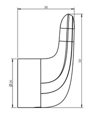 Berlin Robe Hook