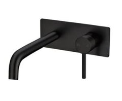 Lucid Pin Series Basin/Bath Mixer with Spout Combo