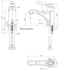 Bordeaux Basin Mixer