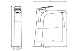 Berlin Tall Basin Mixer
