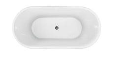 Berri Freestanding Bath - Gloss/Matte White