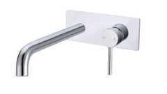 Lucid Pin Series Basin/Bath Mixer with Spout Combo