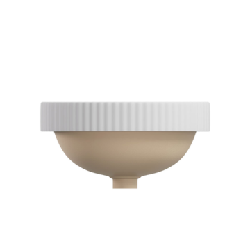 Eleanor Round Semi-Inset BasinGloss/Matte White