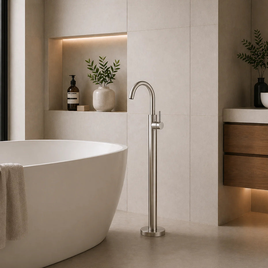 Luna Freestanding Bath Mixer