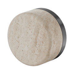 Serenity Progressive Shower Mixer With Rome Travertine Handle