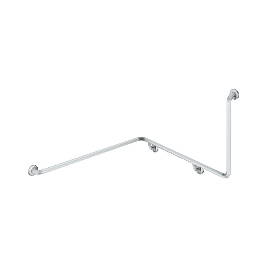 90° Accessible Left-Hand Wrap Around Grab Rail