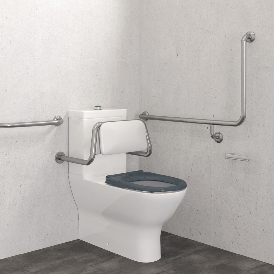 90° Accessible Care Left-Hand Grab Rail