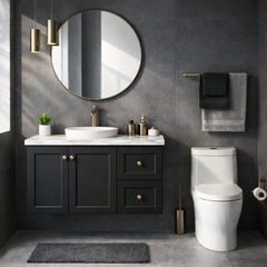 George Wall Hung Bathroom Vanity in ANY COLOUR - ALL SIZES