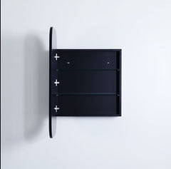 Soft Rectangle Mirror Cabinet