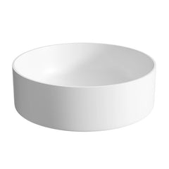 Luna Solid surface round basin