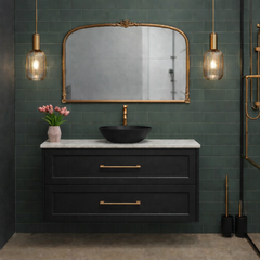 Lily Wall Hung Bathroom Vanity in ANY COLOUR - ALL SIZES