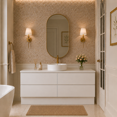 London Freestanding White 1500mm Single Vanity