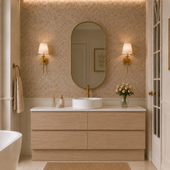 1500 oak vanity