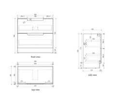 Lovina Floor Standing Vanity - 900mm