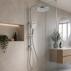 Luna Dual Shower Rail