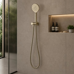 Luna Wide Hand Shower-French_Gold