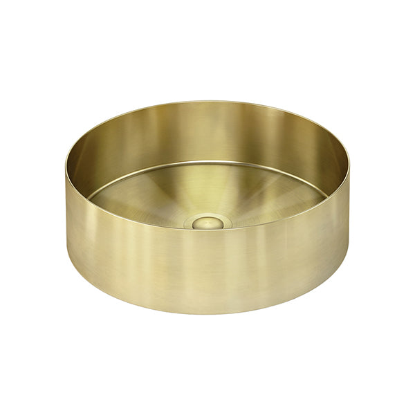 Steel Round Bathroom Basin 380 x 110