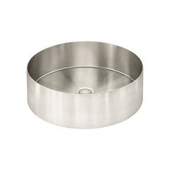 Steel Round Bathroom Basin 380 x 110