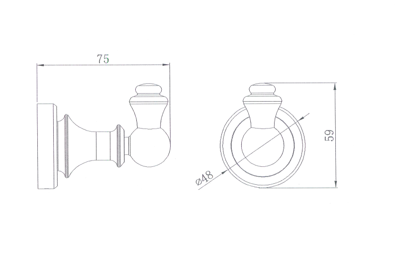 Medoc Robe Hook