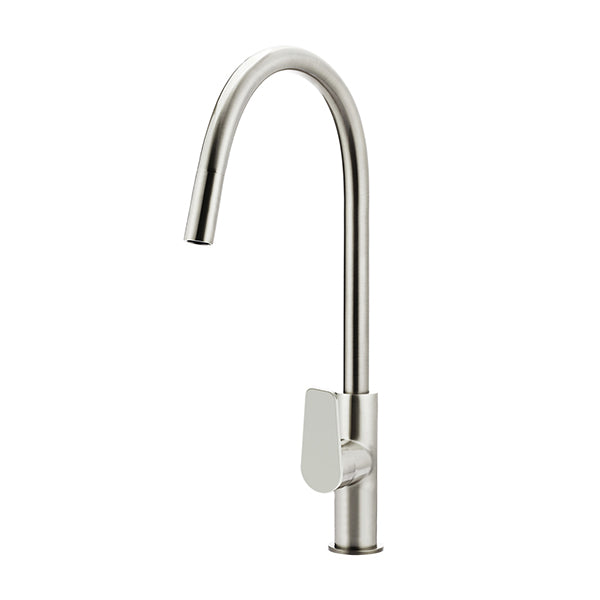 Round Paddle Piccola Pull Out Kitchen Mixer Tap