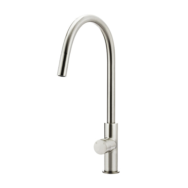 Round Pinless Piccola Pull Out Kitchen Mixer Tap