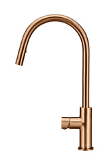 Round Pinless Piccola Pull Out Kitchen Mixer Tap