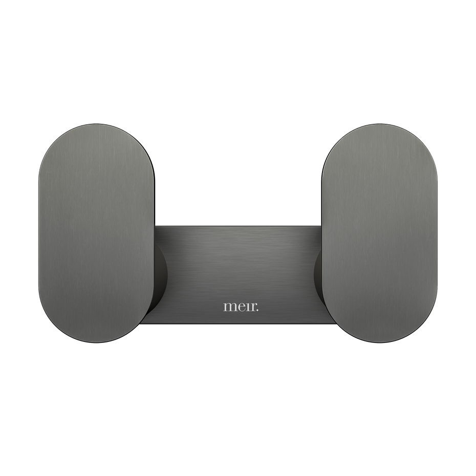 Curvae Double Robe Hook