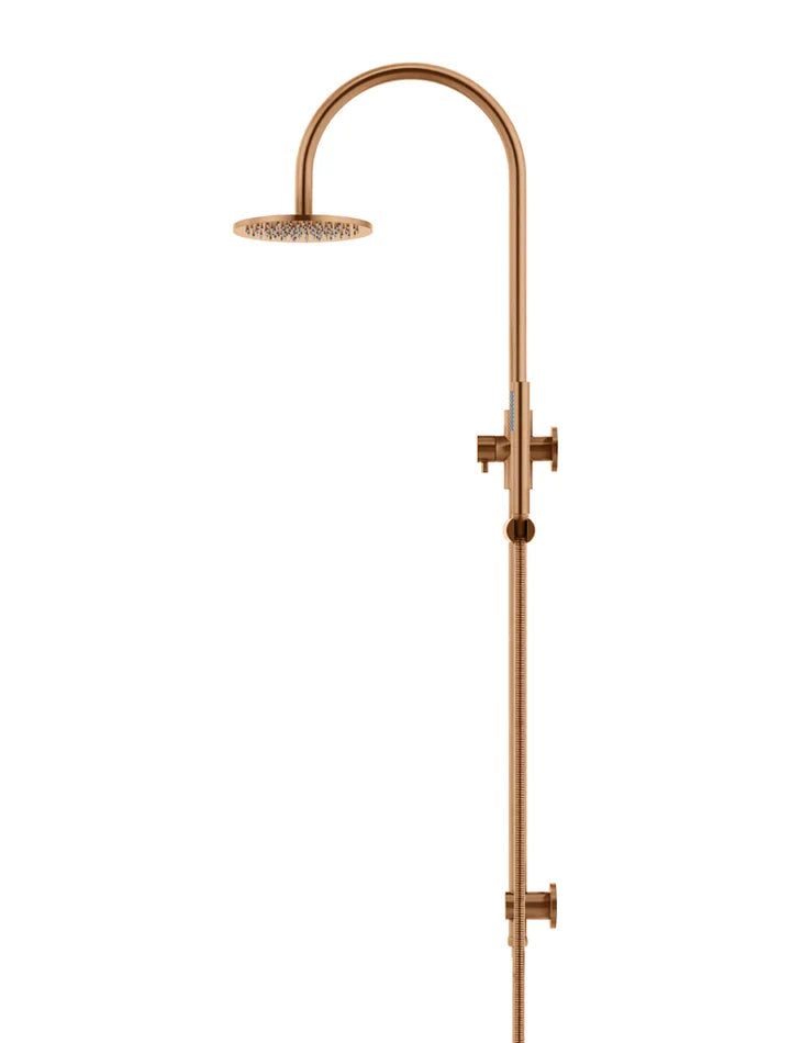 300mm Round Overhead Shower Set, Single Function Hand Shower