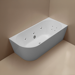 MILAN Spa Right Corner Bathtub