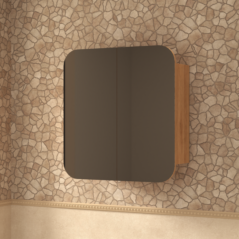 Modena Shaving Cabinet - Available in White or TImber